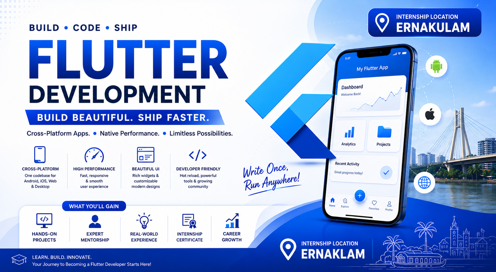Flutter Internship Program in Ernakulam