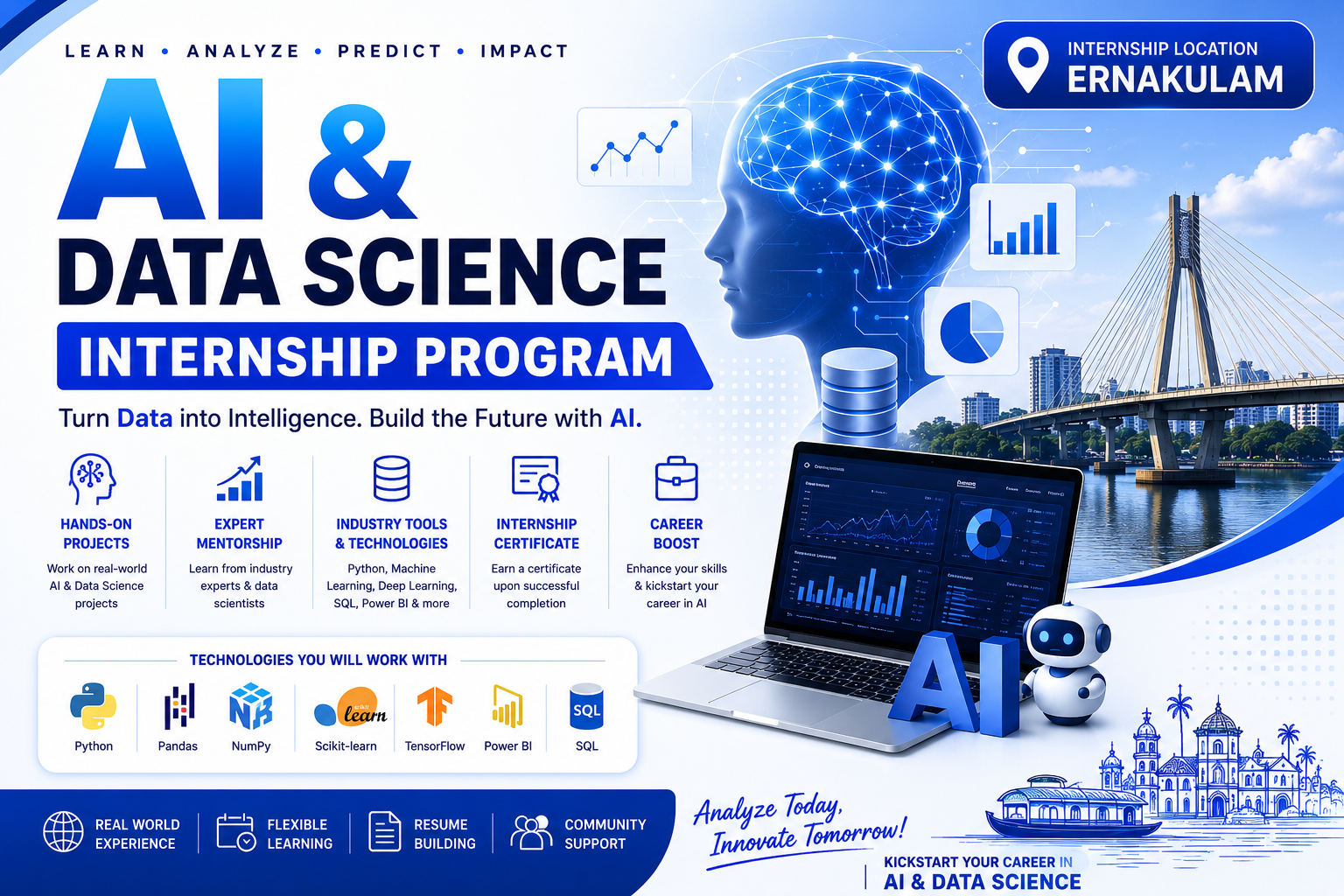 AI & Data Science Internship Program in Ernakulam