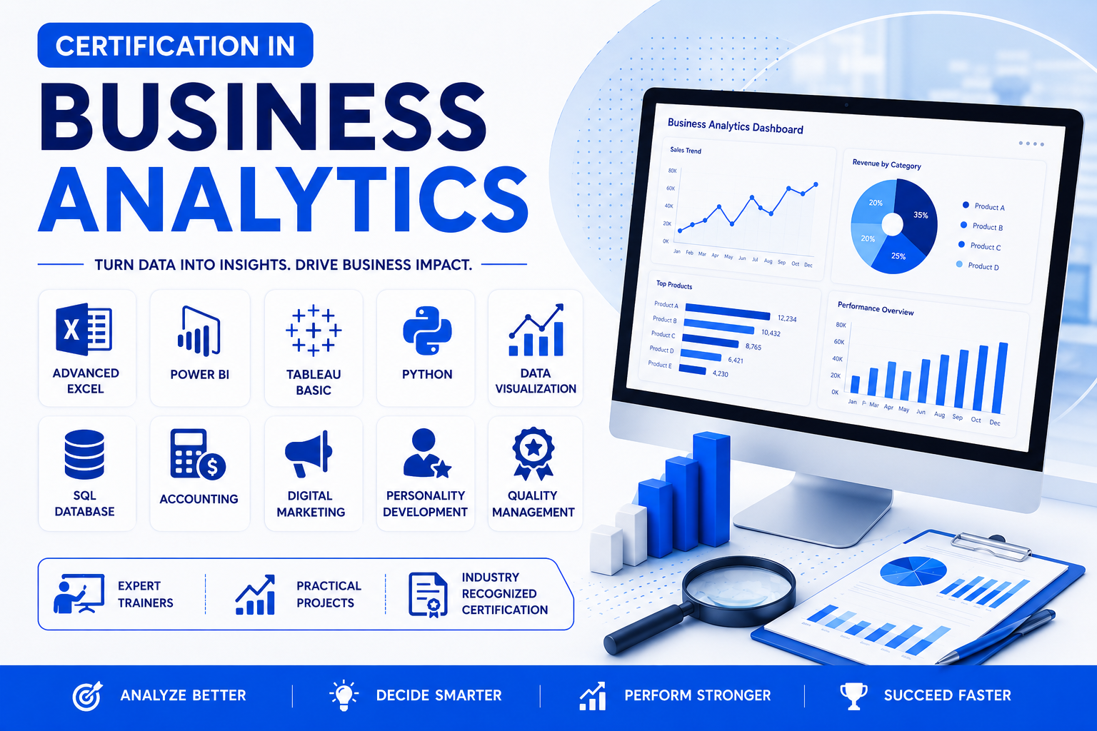 CERTIFICATION IN BUSINESS ANALYTICS