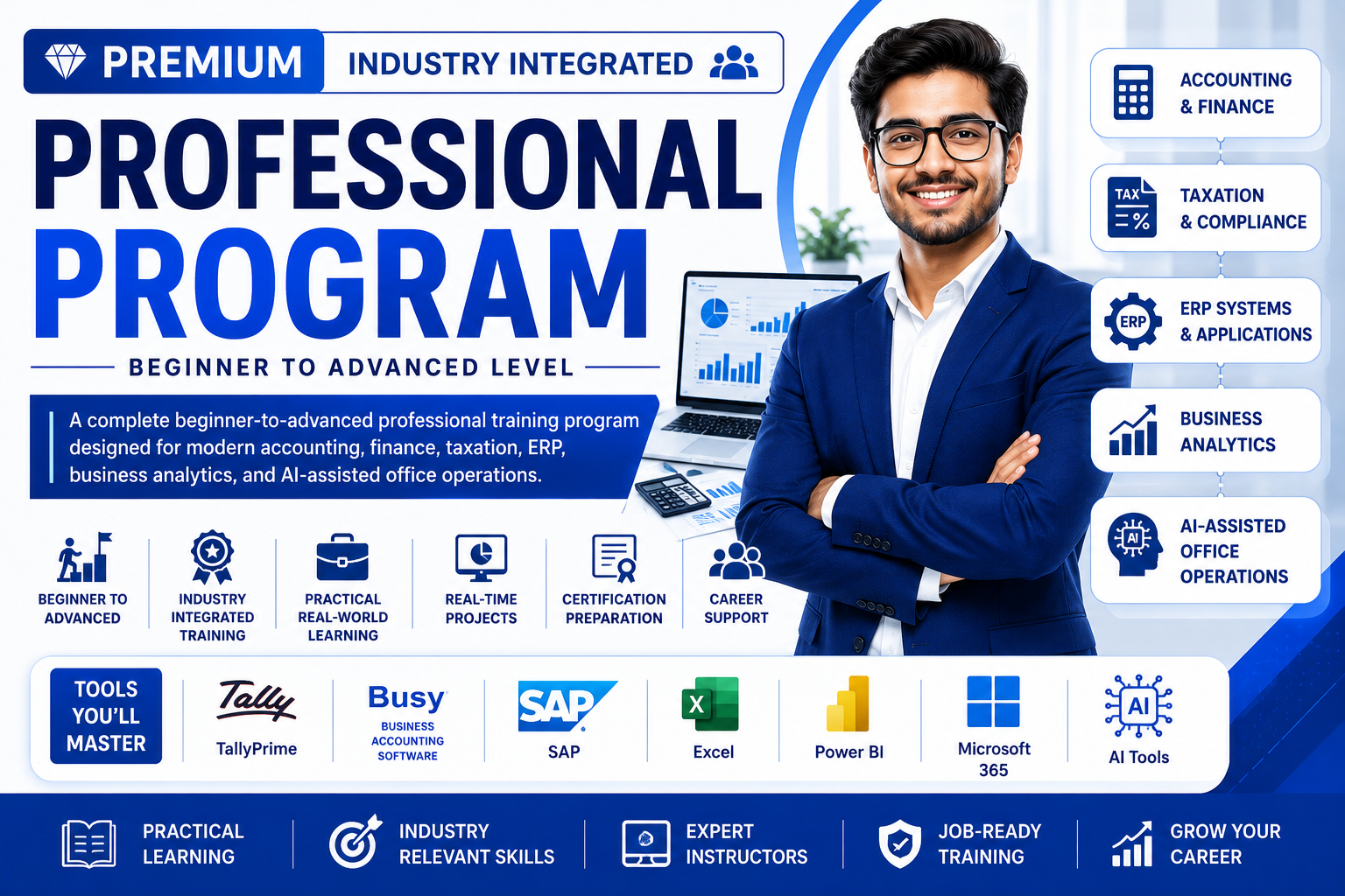 MASTER PROGRAM IN INDUSTRIAL ACCOUNTING, TAXATION & AI-POWERED BUSINESS FINANCE