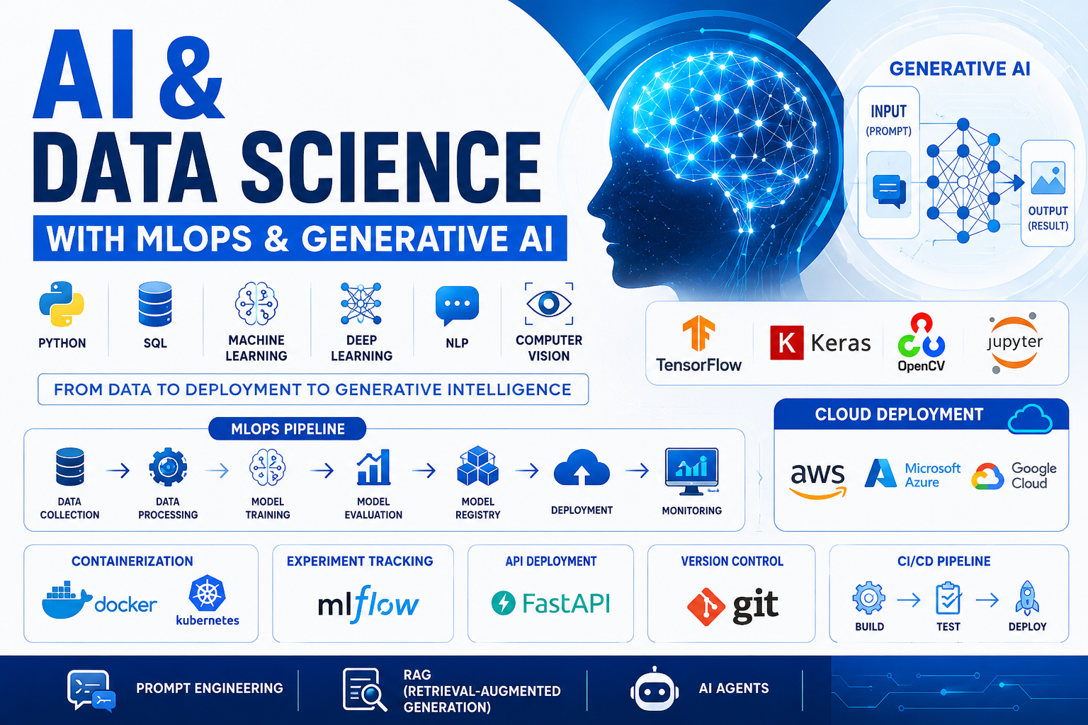 AI & DATA SCIENCE WITH MLOPS & GENERATIVE AI