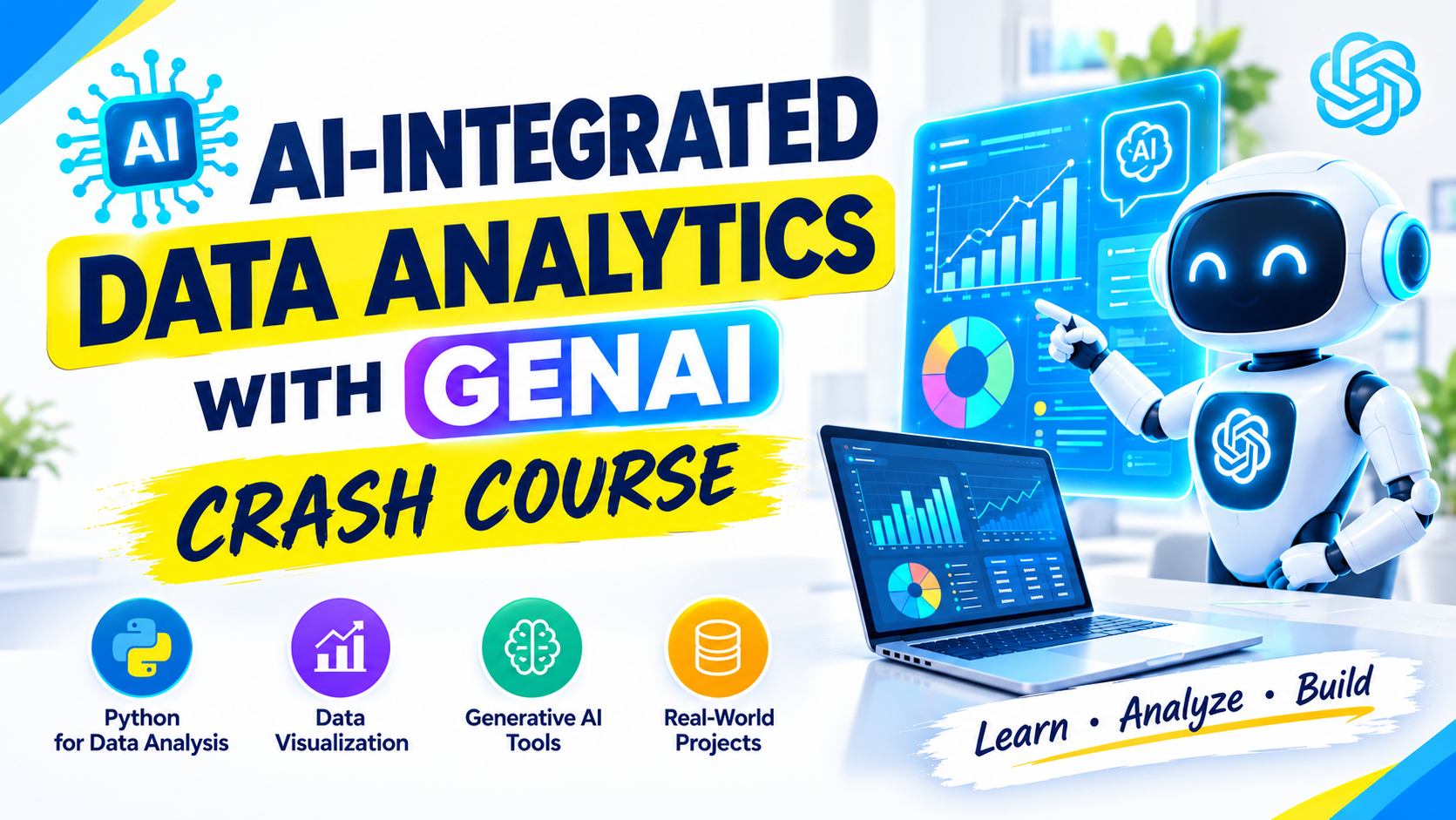 AI-INTEGRATED DATA ANALYTICS WITH GENAI CRASH COURSE